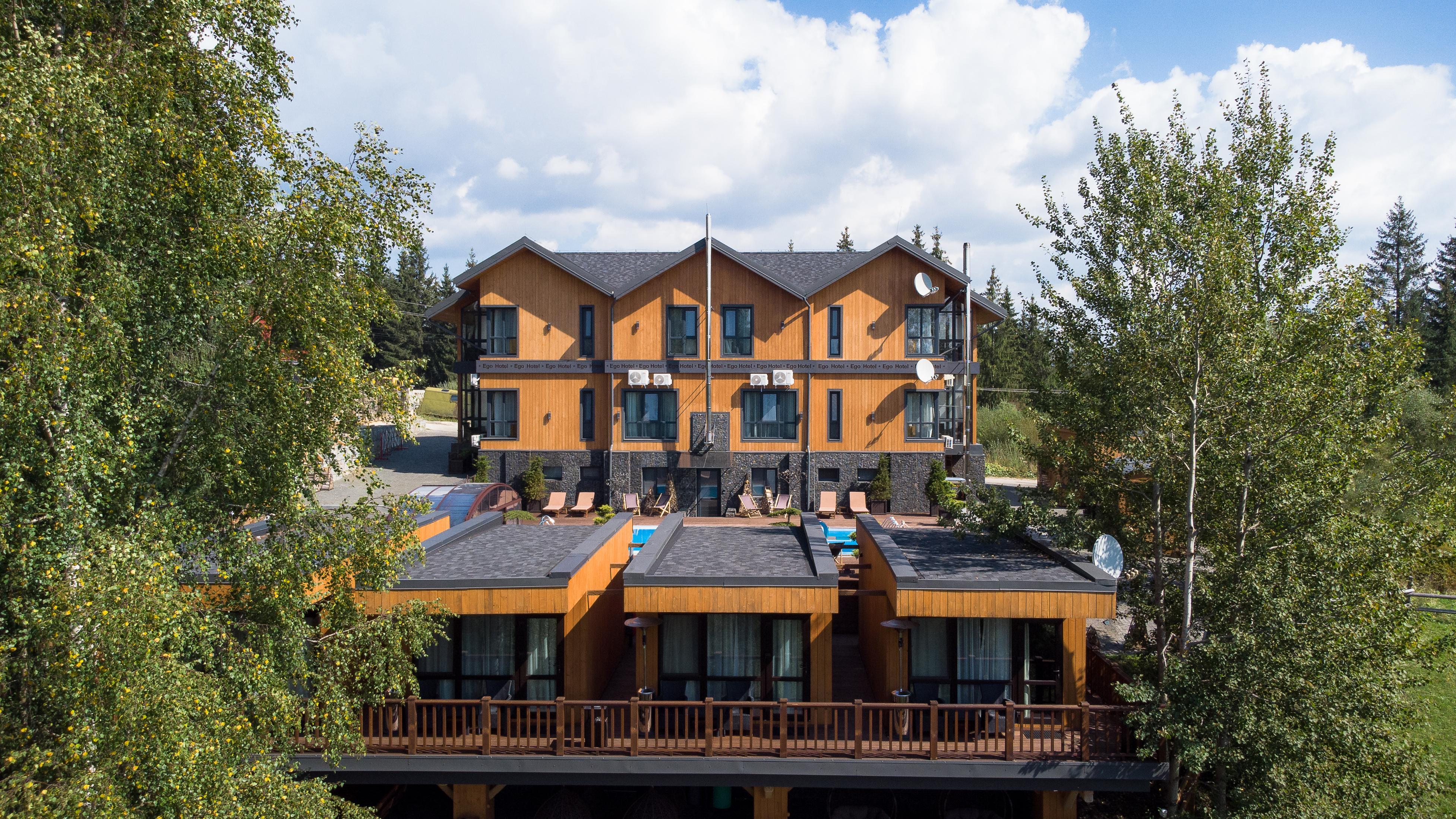 Ego Hotel Буковель Jablunycja Exteriér fotografie