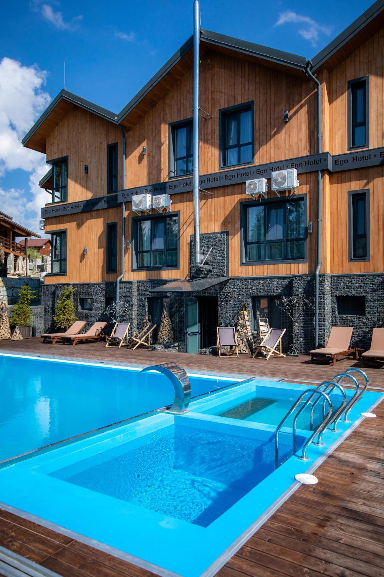 Ego Hotel Буковель Jablunycja Exteriér fotografie